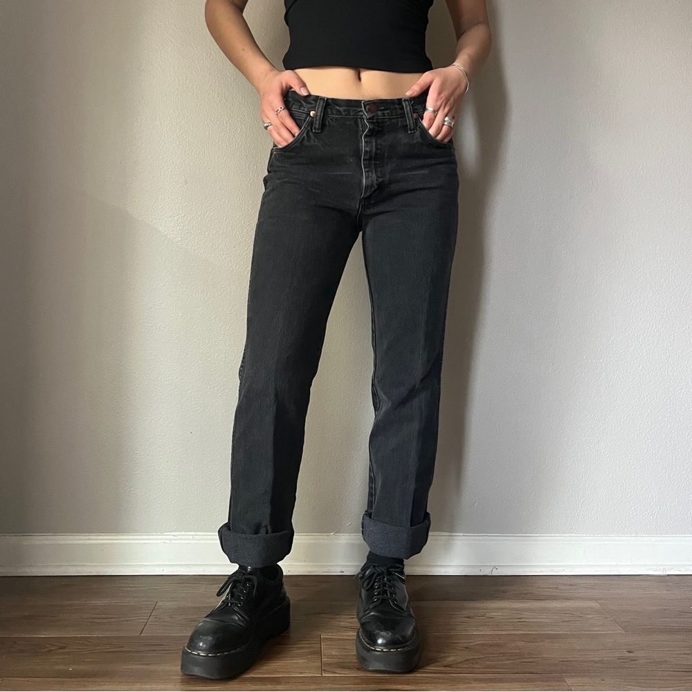 Vintage wrangler straight leg jeans